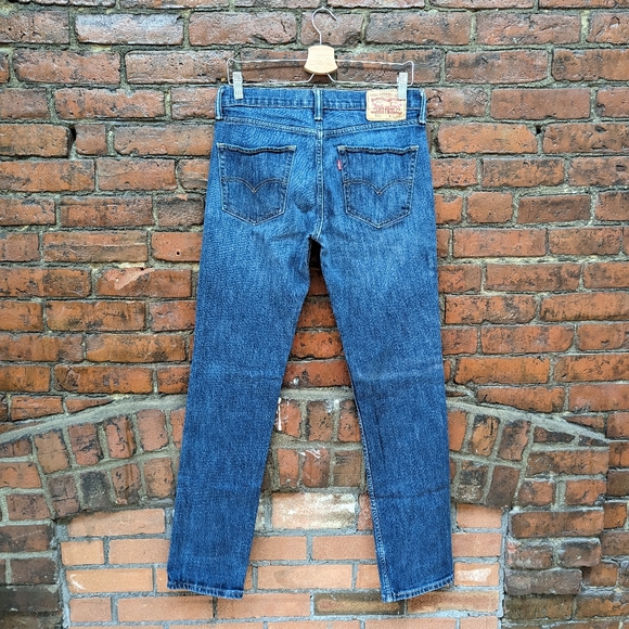 Levi's Classic Blue Denim 511s W 32 L 34 - Picture 3 of 6